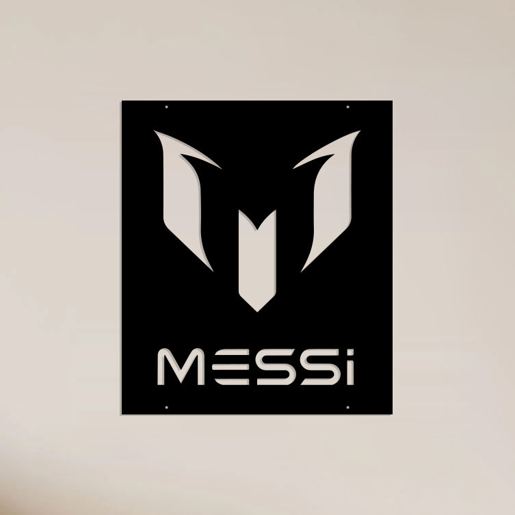 Messi Lover Metal Wall Art