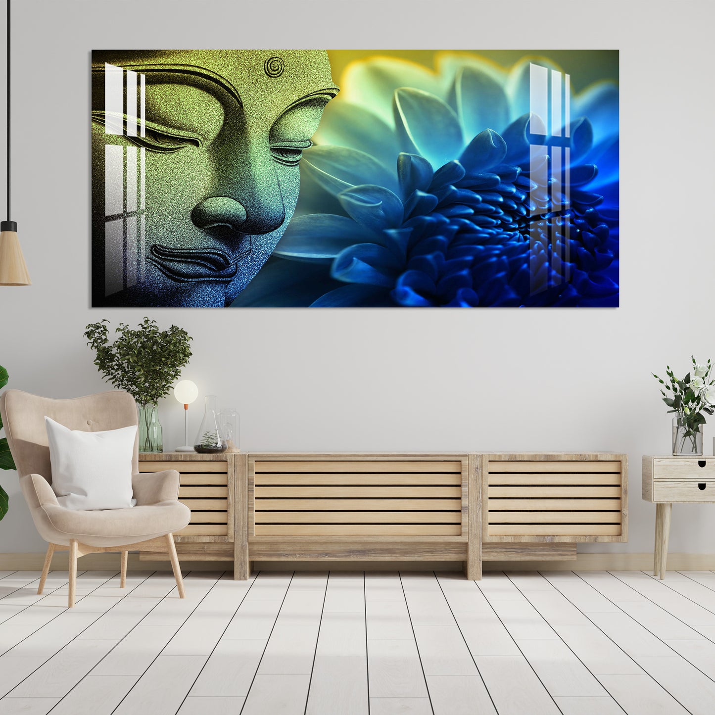 Peaceful Buddha Acrylic Wall Art