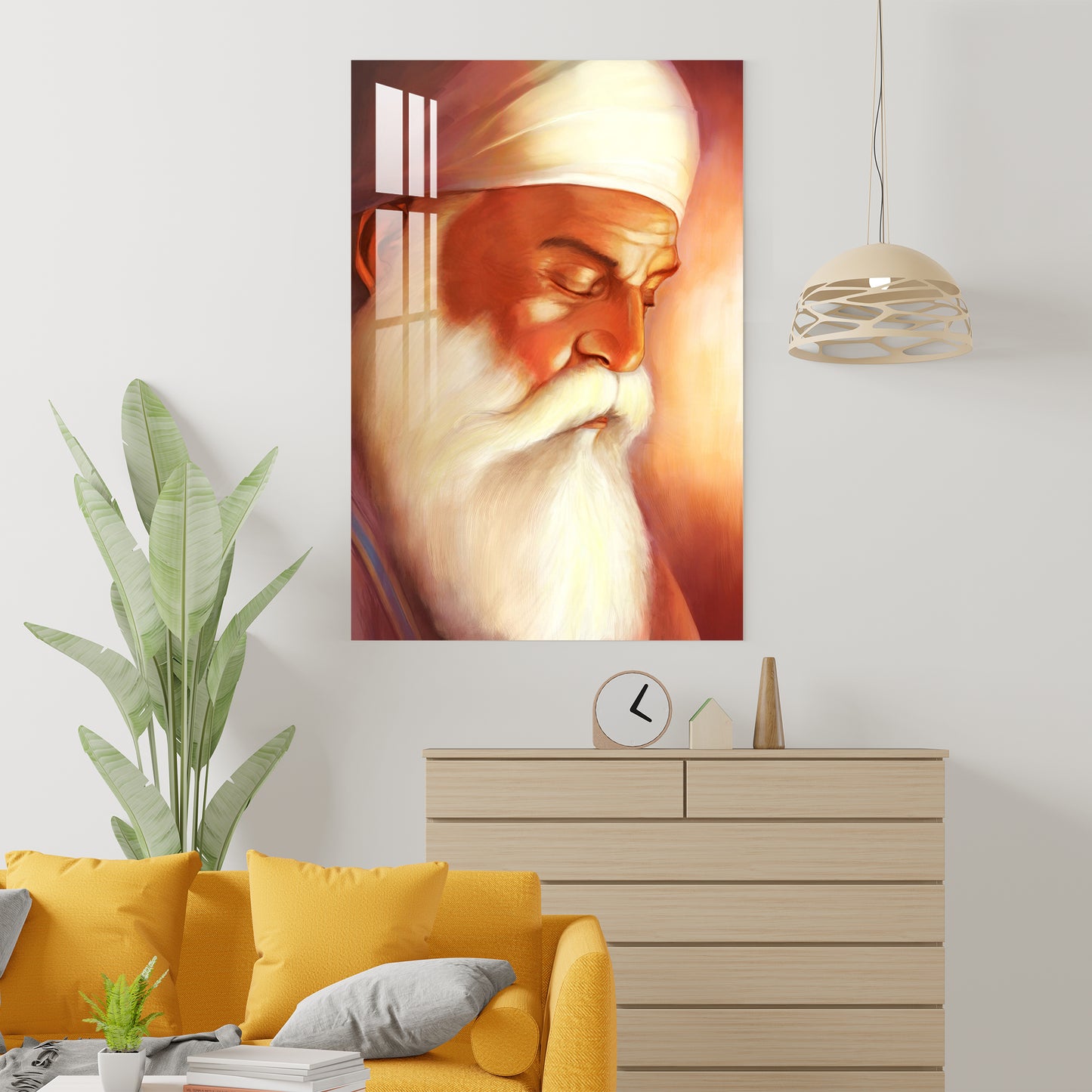 Wahe Guru Acrylic Wall Art