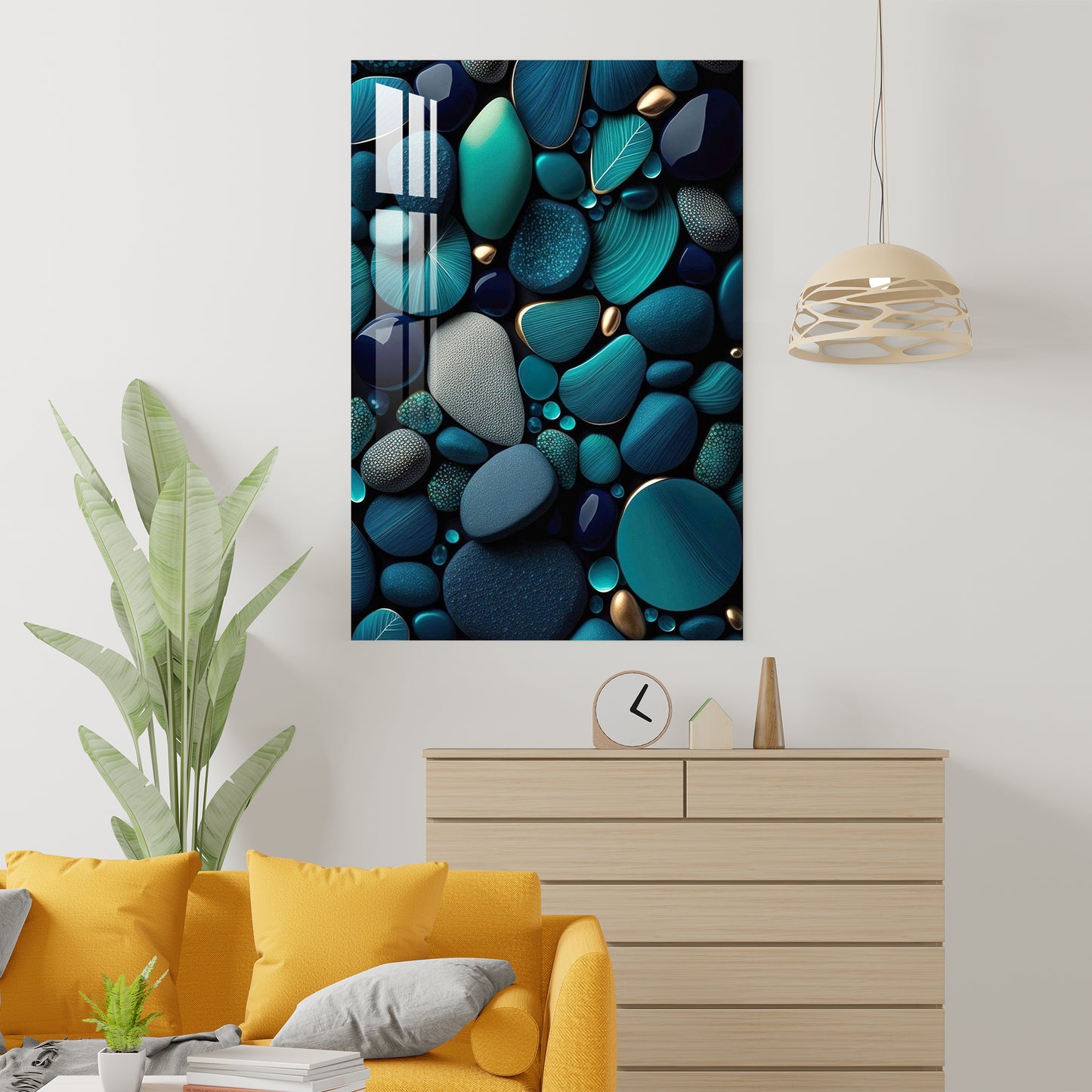 Beautiful Pebbles Acrylic Wall Art