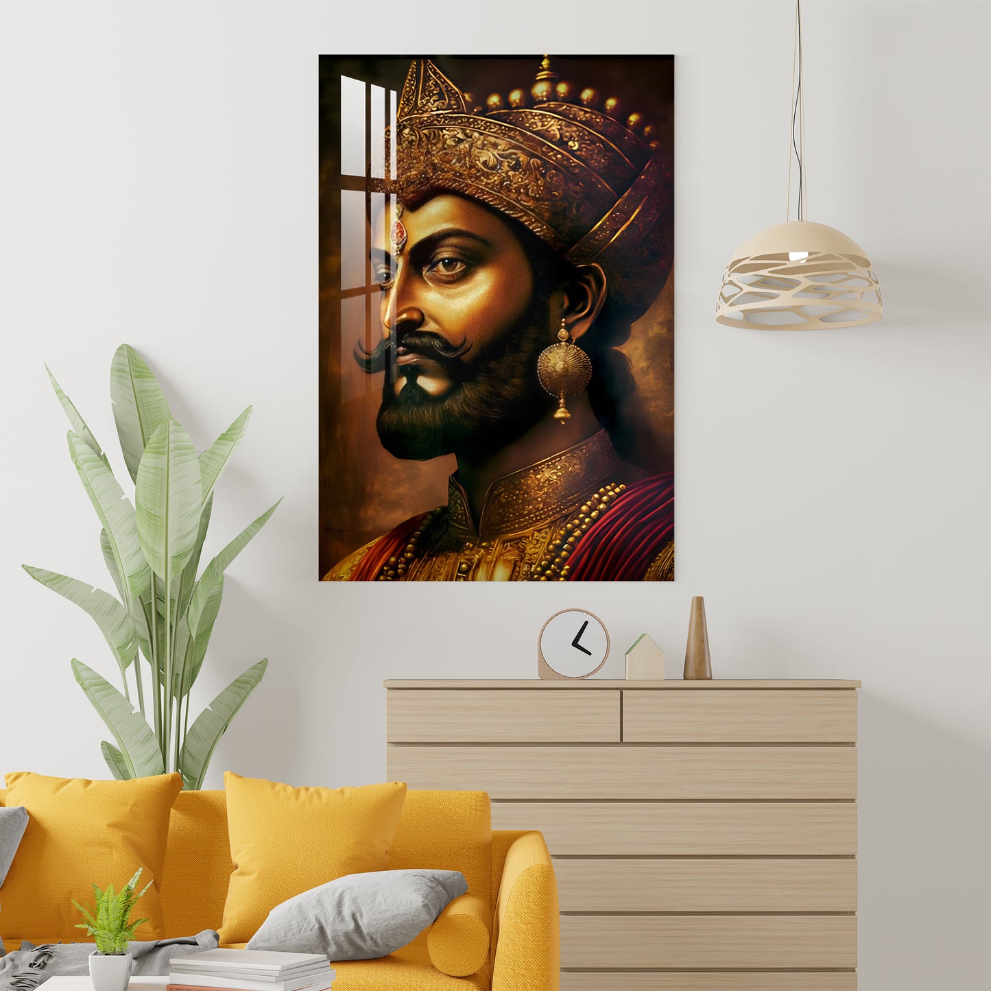 Chatrapati Shivaji Maharaj Acrylic Wall Art