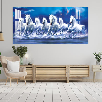 Horses of Heaven Acrylic Wall Art