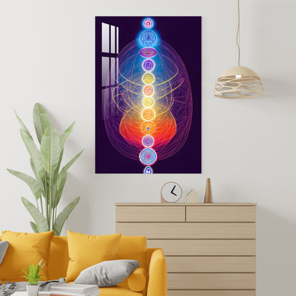 Aesthetic Aura Acrylic Wall Art