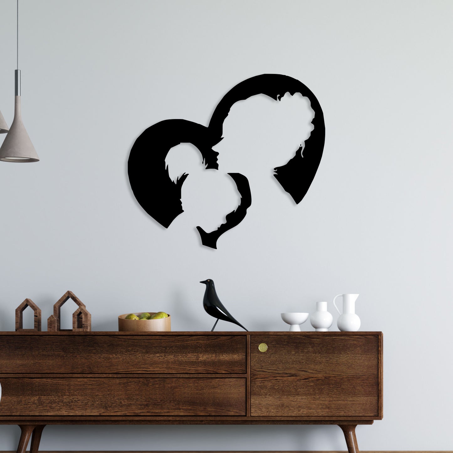 Loving Mother Metal Wall Art