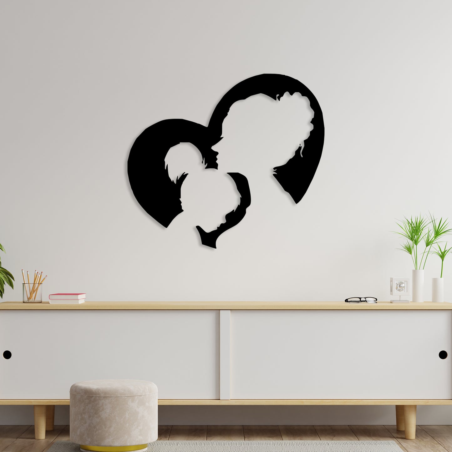 Loving Mother Metal Wall Art