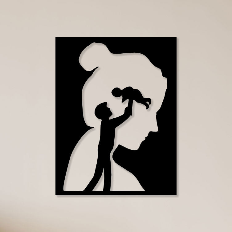 Loving Mother Metal Wall Art