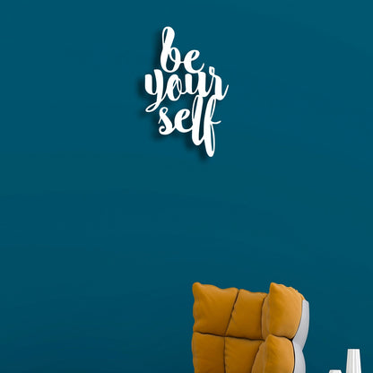 Be Your Self Metal Wall Art 5