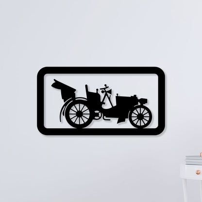 Vintage Car Metal Wall Art