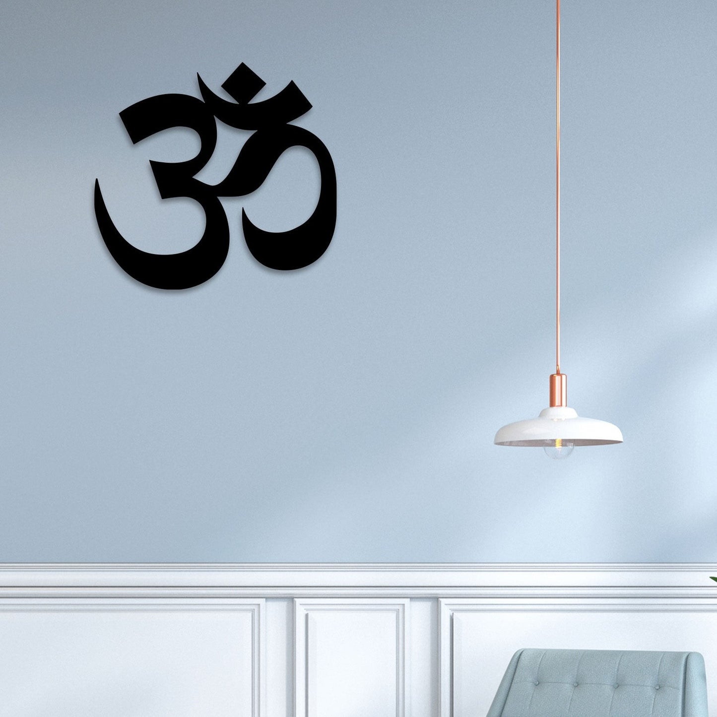 Big Om Metal Wall Art 2