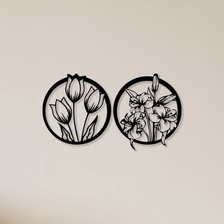 Lotus Metal Wall Art