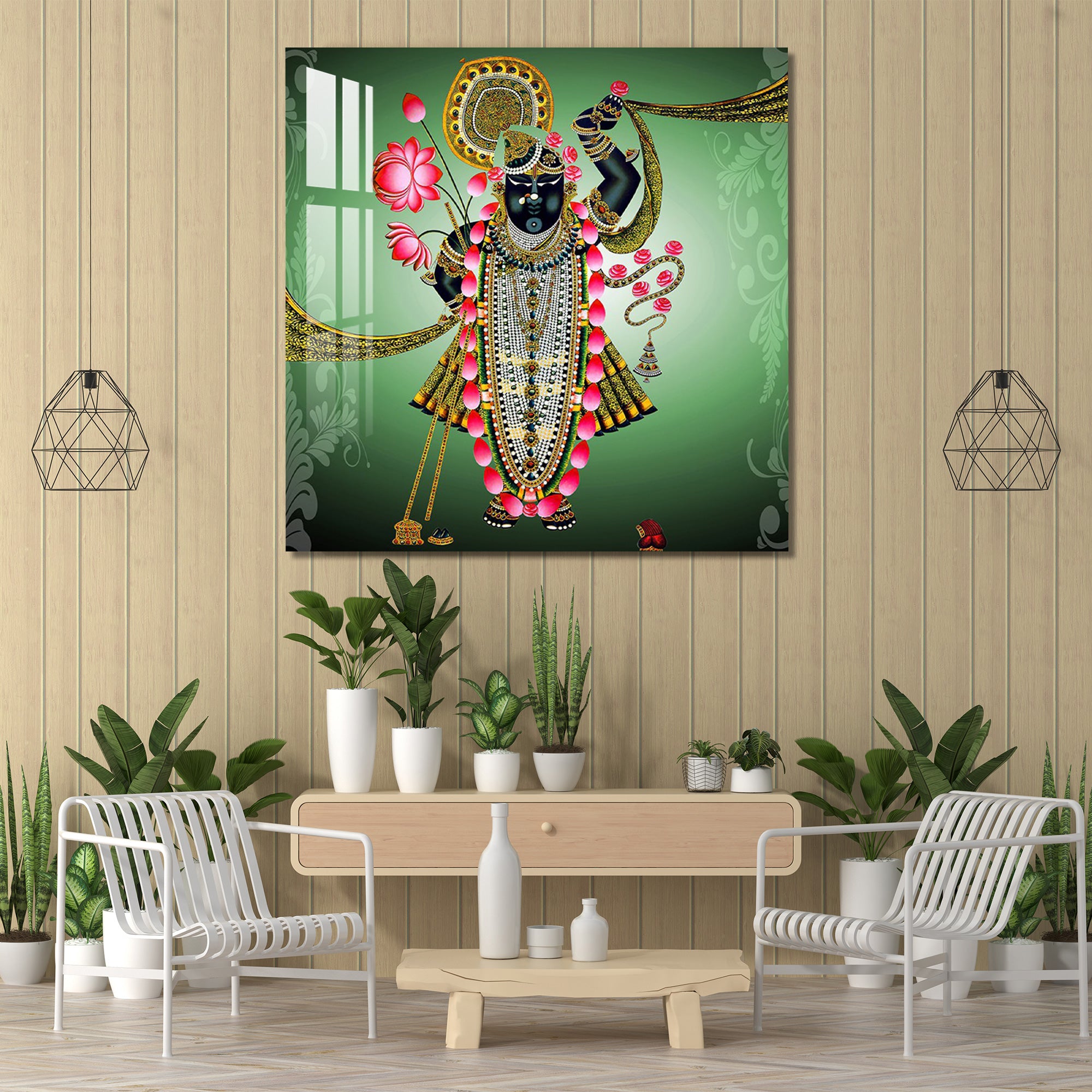 Divine Shreenath Ji Acrylic Wall Art