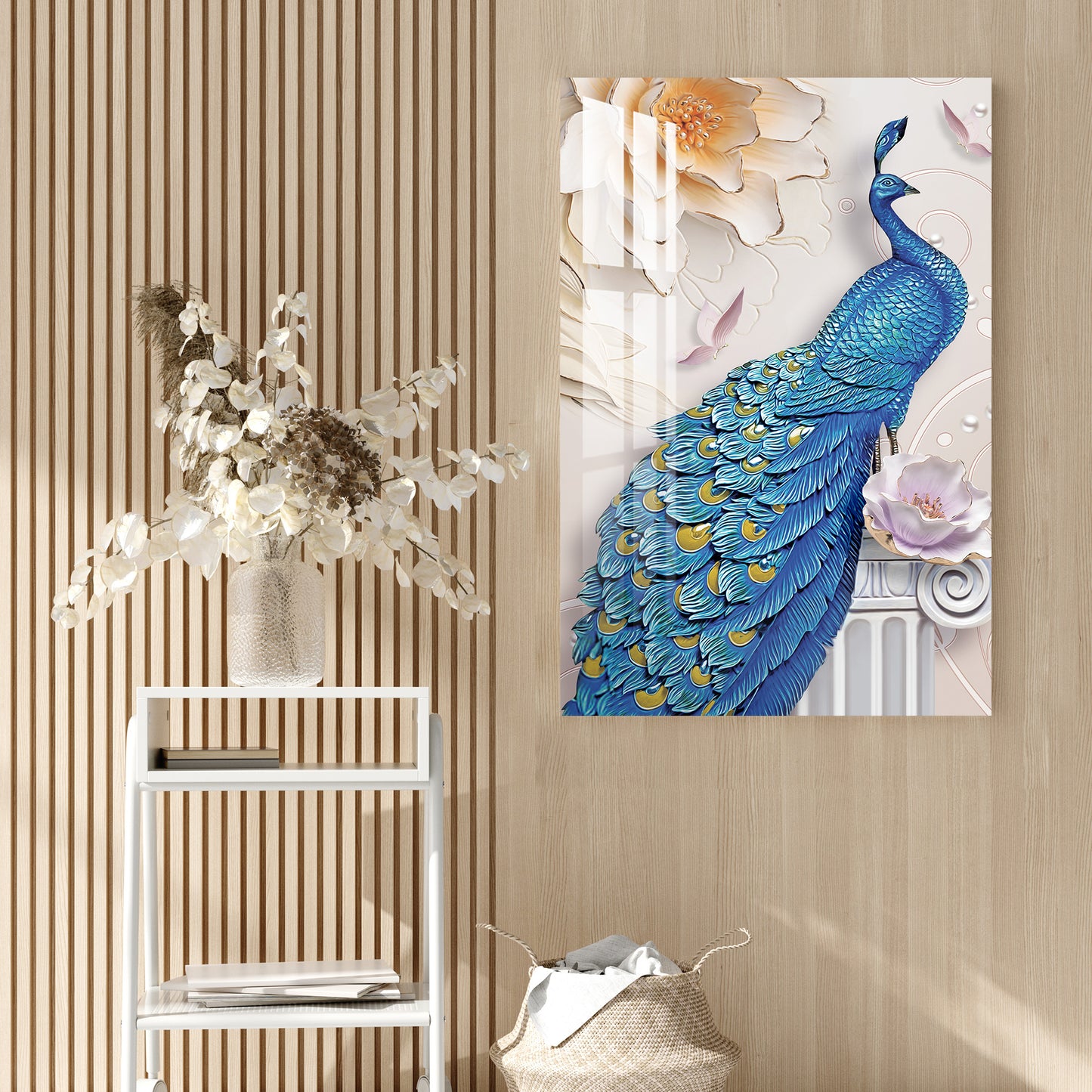 Beautiful Peacock Acrylic Wall Art