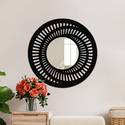 Illusion Metal Wall Mirror