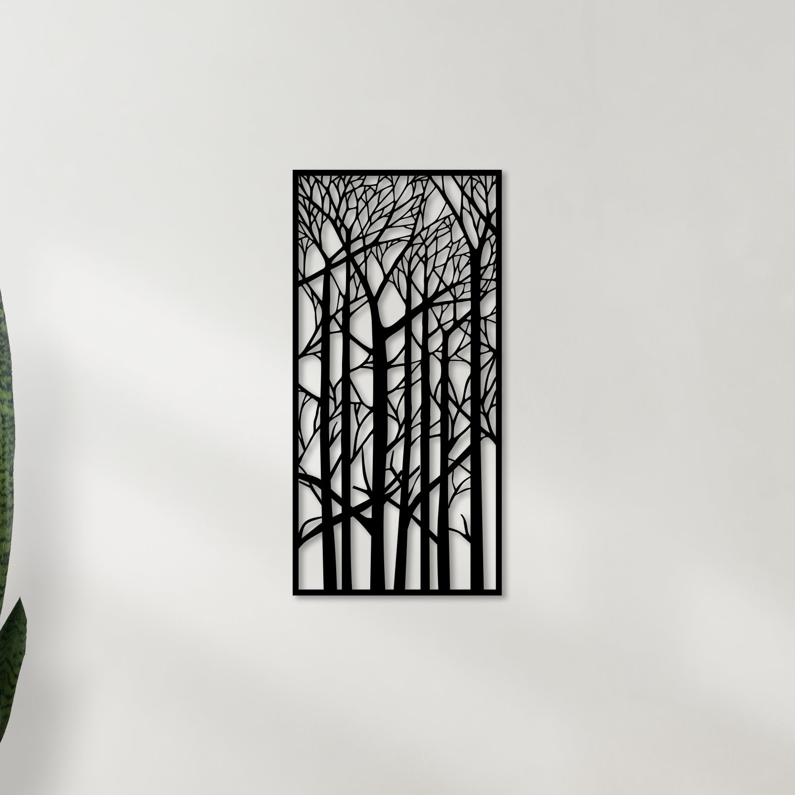 Tree Forest Metal Wall Art