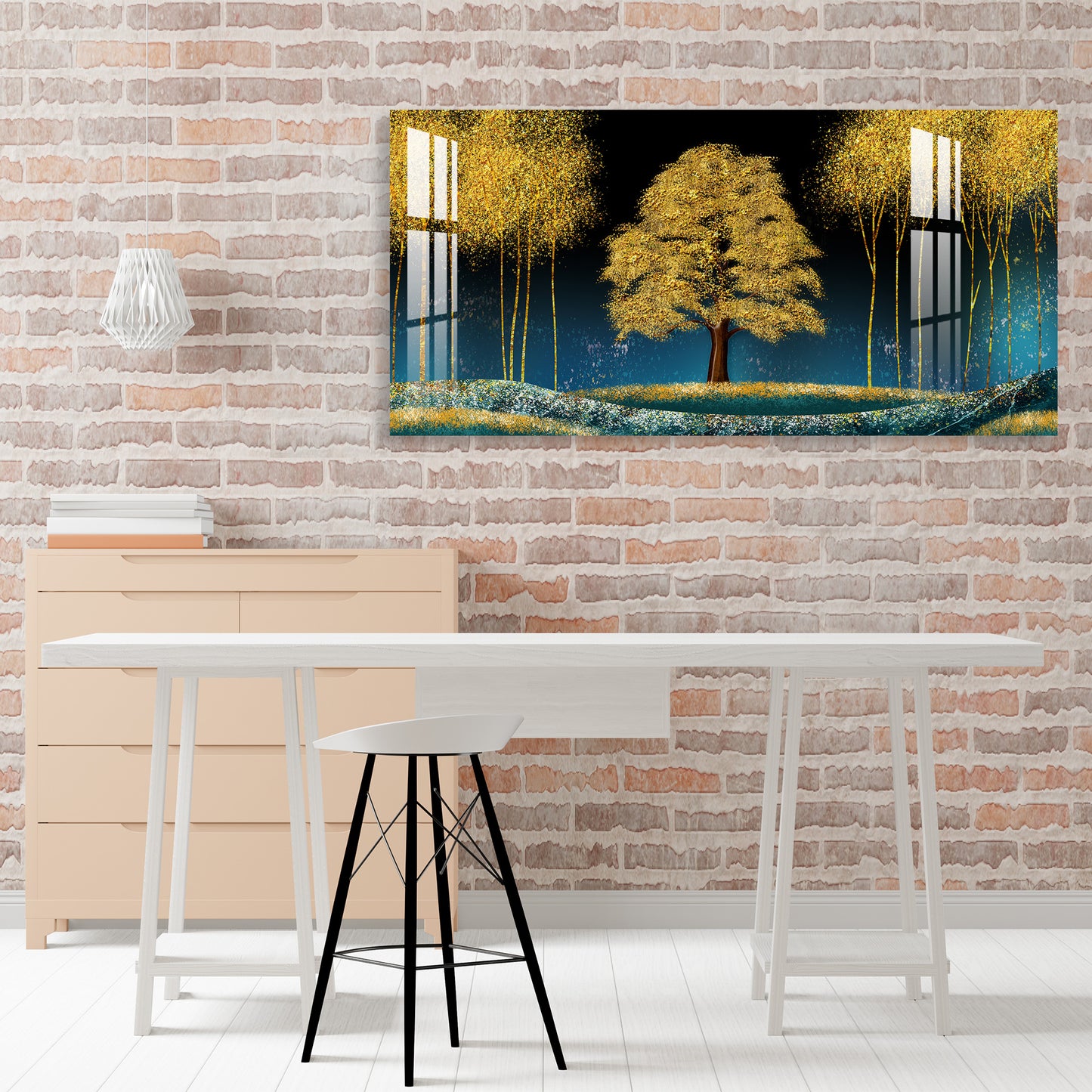 Midnight Forest Acrylic Wall Art