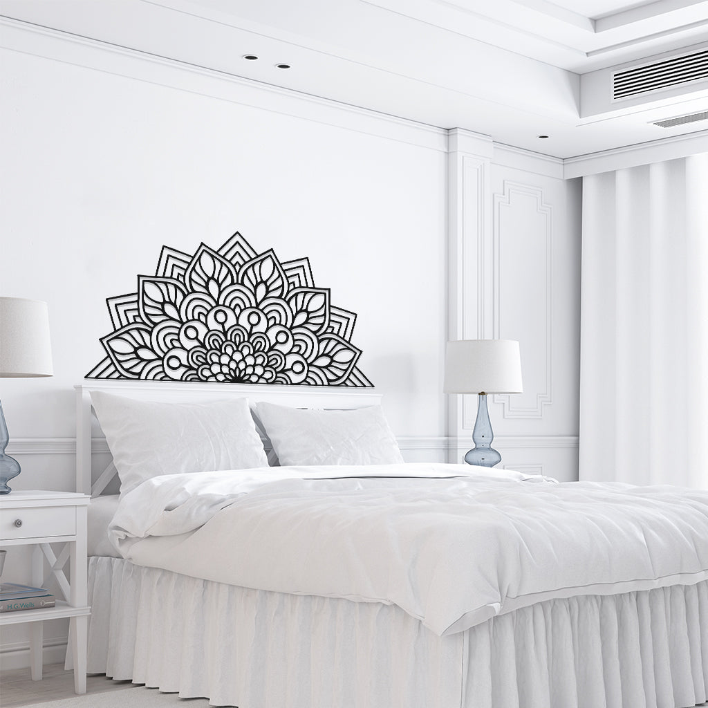 Gorgeous Flower Design Metal Wall Art