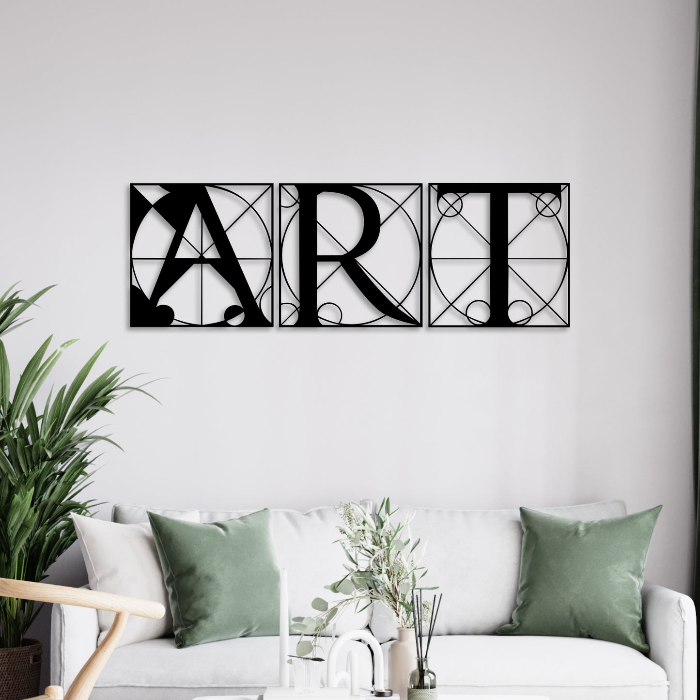 ART Word Metal Wall Art