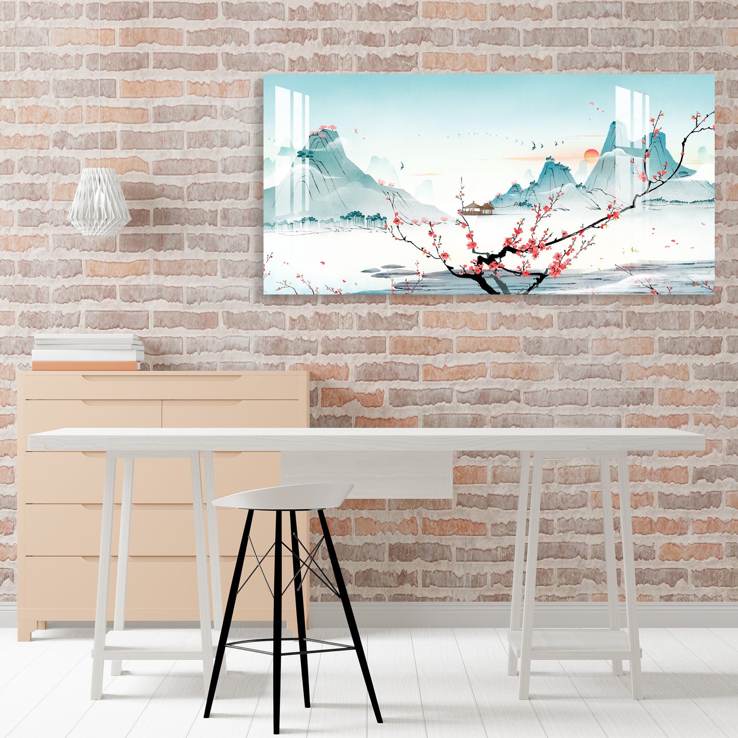 Morning in Himalayas Acrylic Wall Art