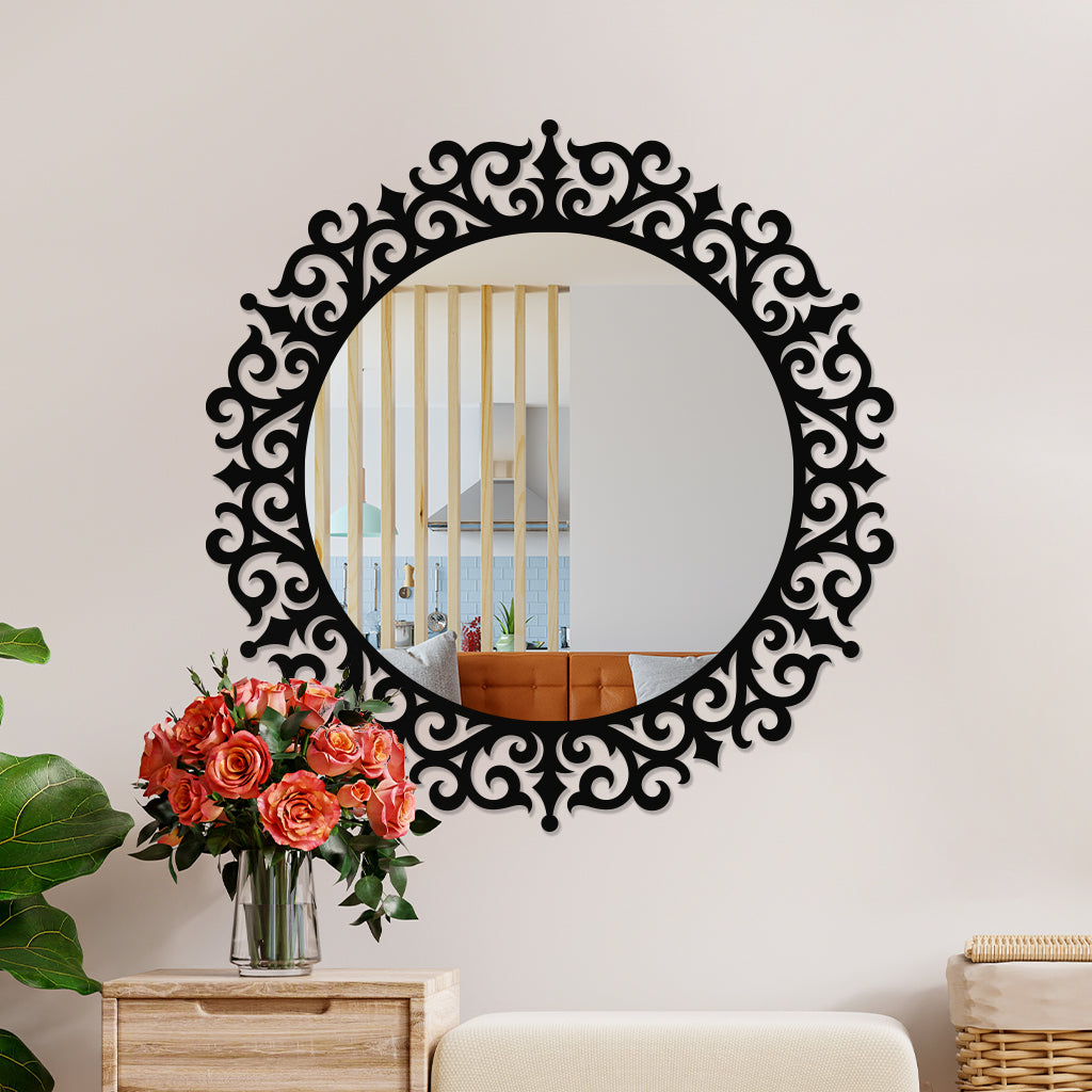 Unique Designer Metal Wall Mirror