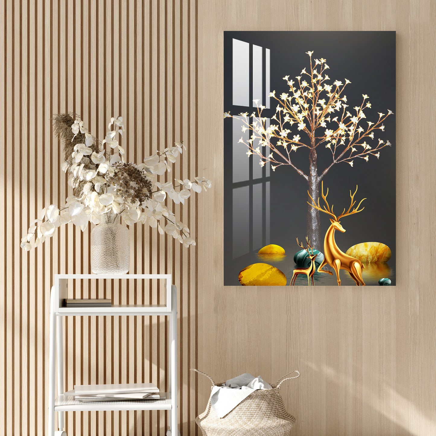 Blooming Tree Acrylic Wall Art