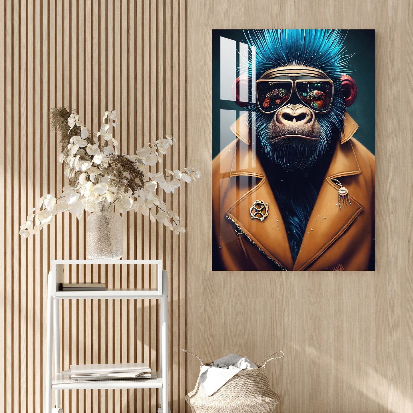 Funky Monkey Acrylic Wall Art