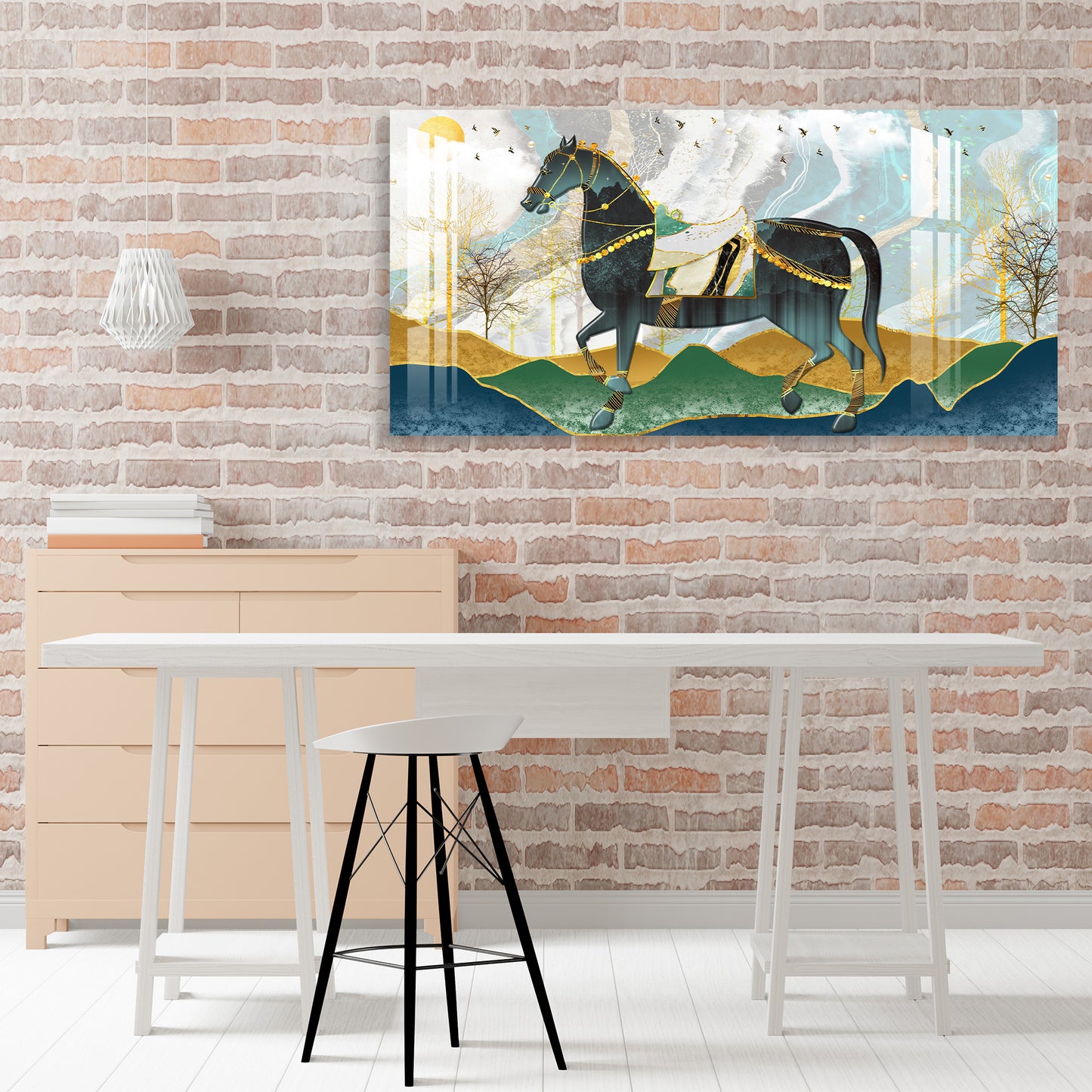 Big Horse Acrylic Wall Art