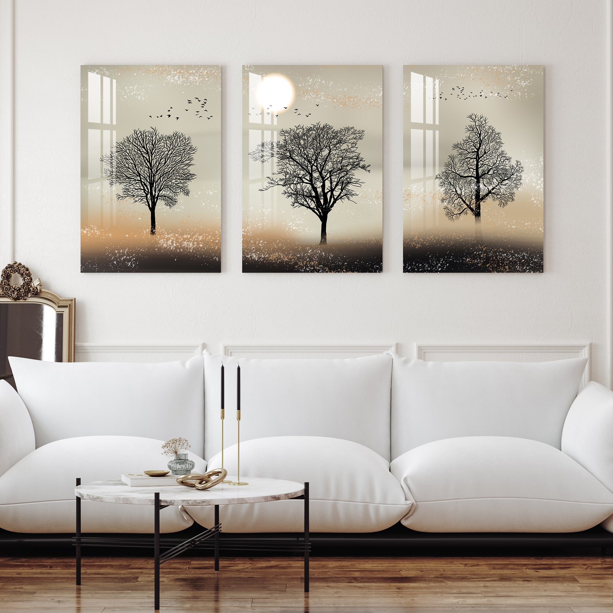 Beautiful Morning Acrylic Wall Art (Set of 3)