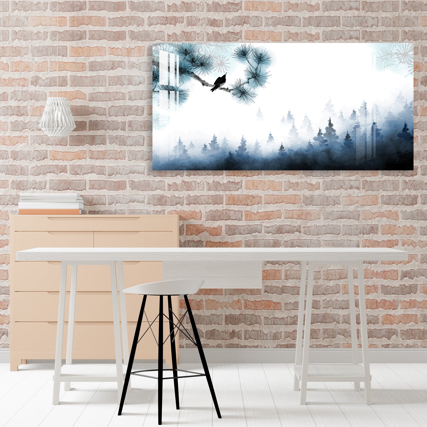 Winter Bird Acrylic Wall Art