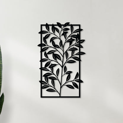 Evergreen Plant Metal Wall Art