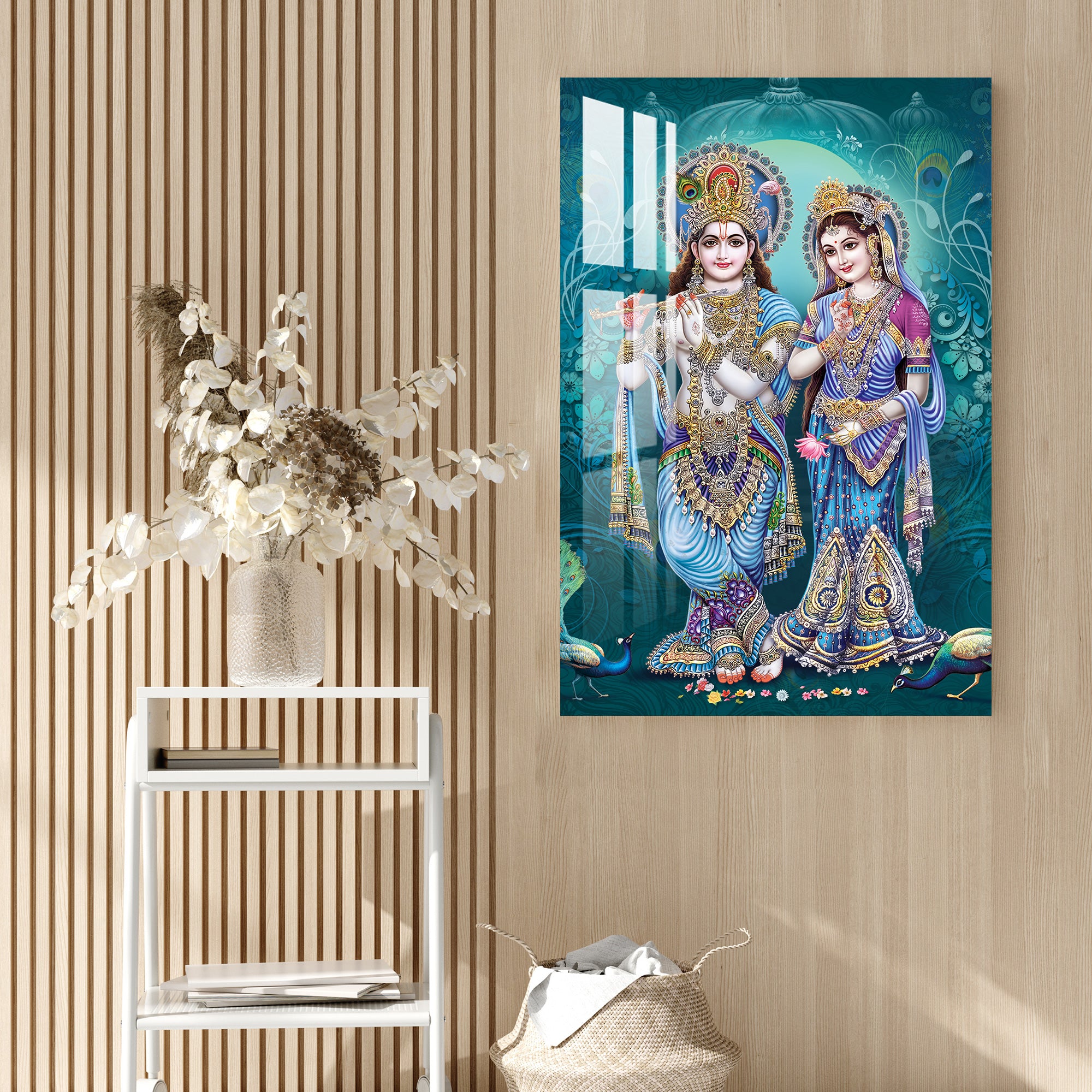 Mohan & Mohini Acrylic Wall Art