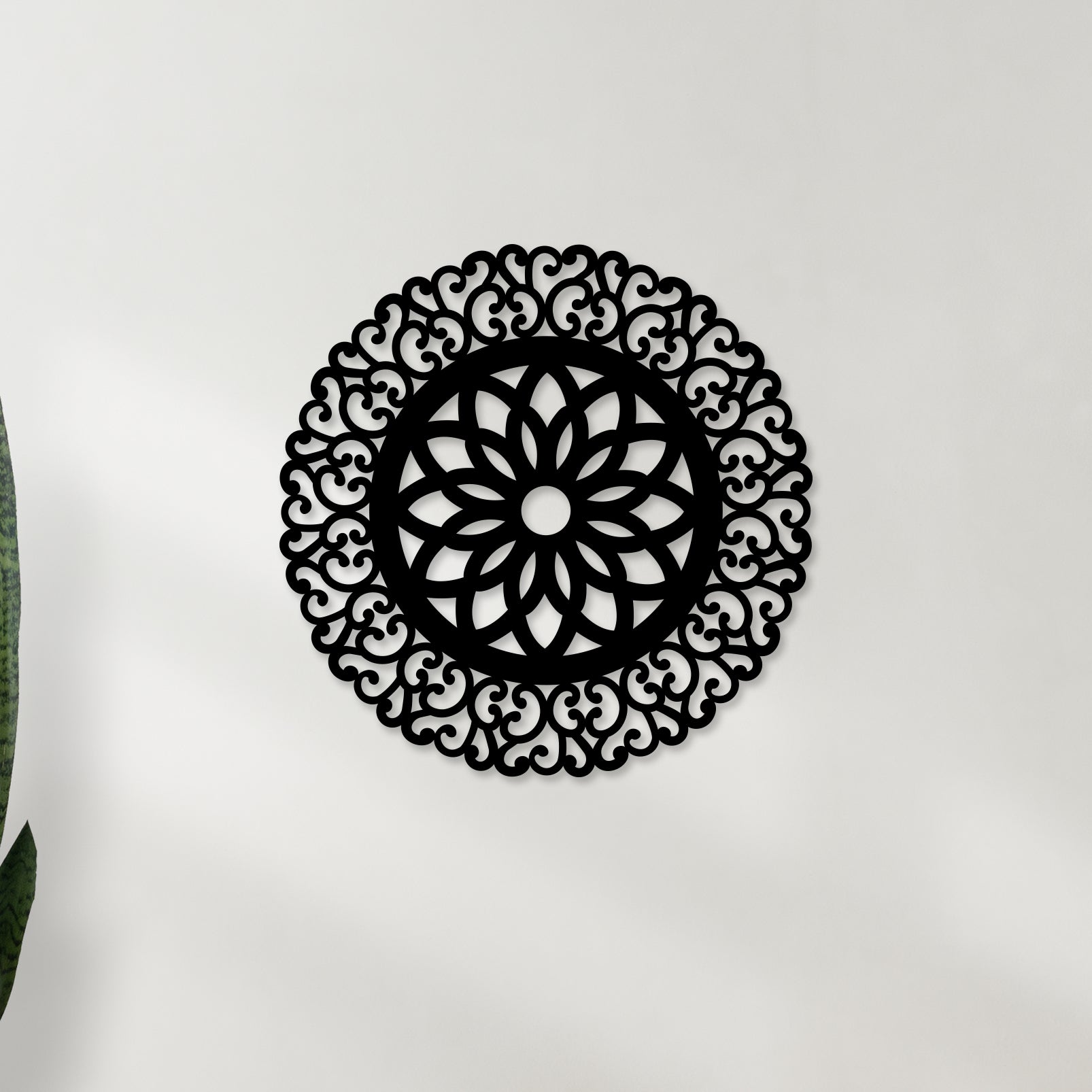 Beautiful Rangoli Metal Wall Art