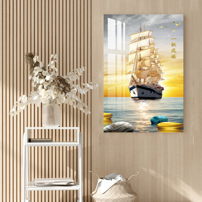 Pirate Ship Acrylic Wall Art