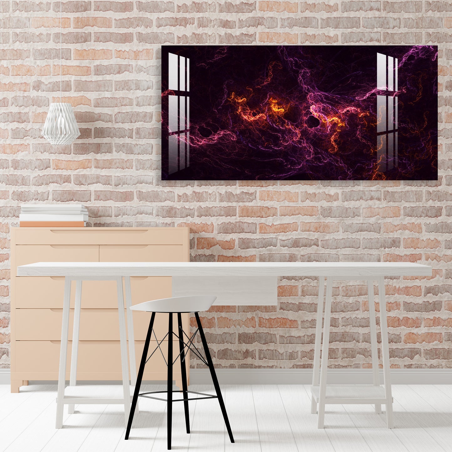 Into The Galaxy Acrylic Wall Art