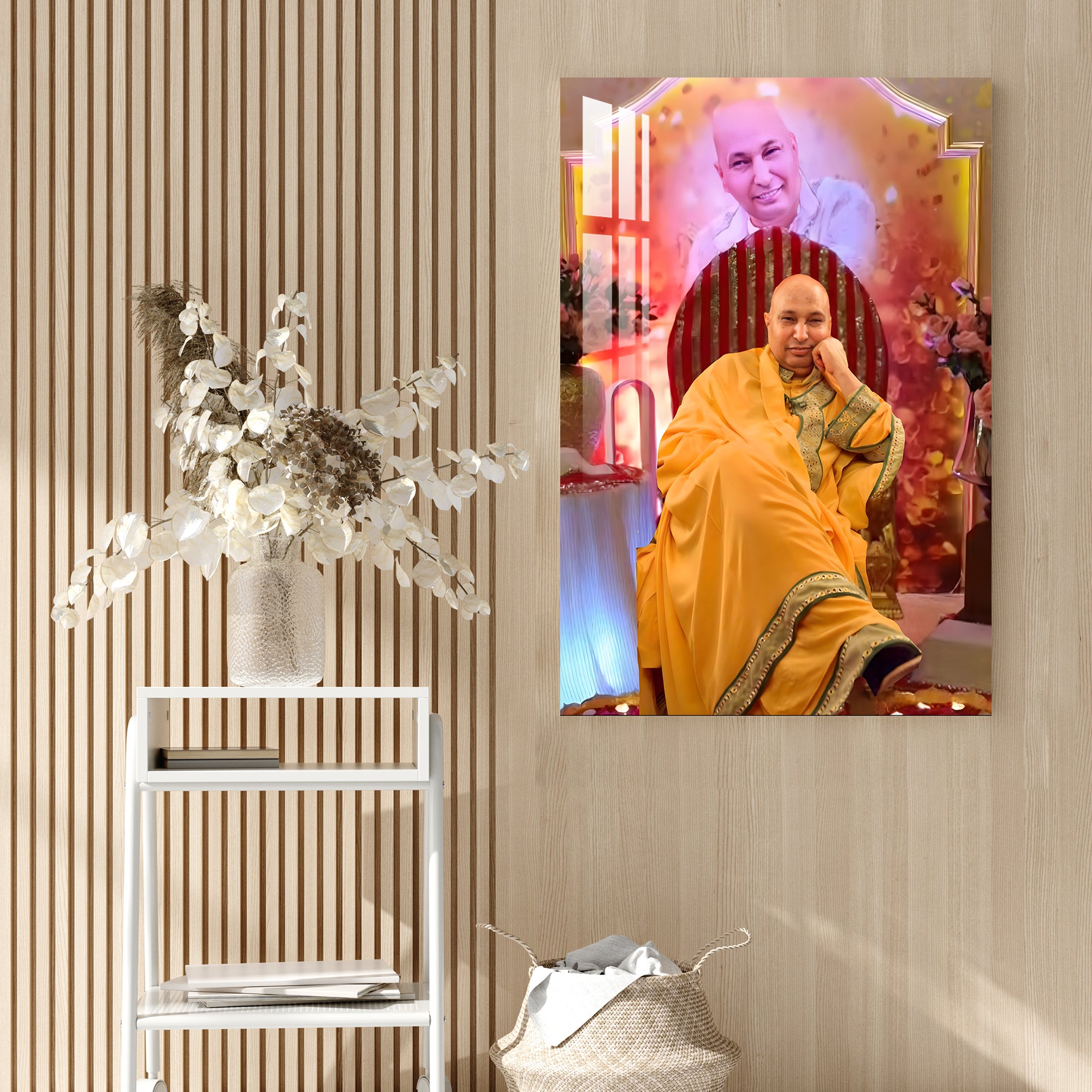 Guruji Acrylic Wall Art