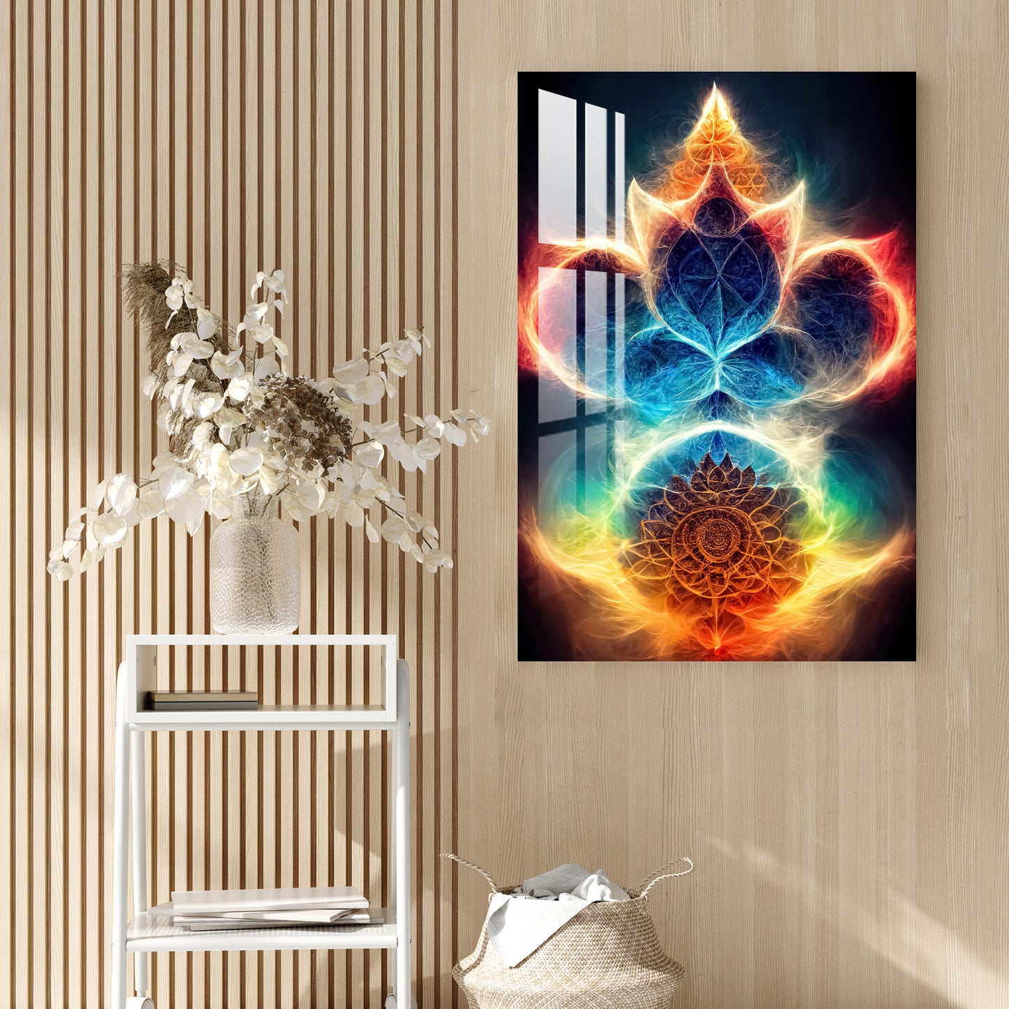 Spiritual Aura Acrylic Wall Art