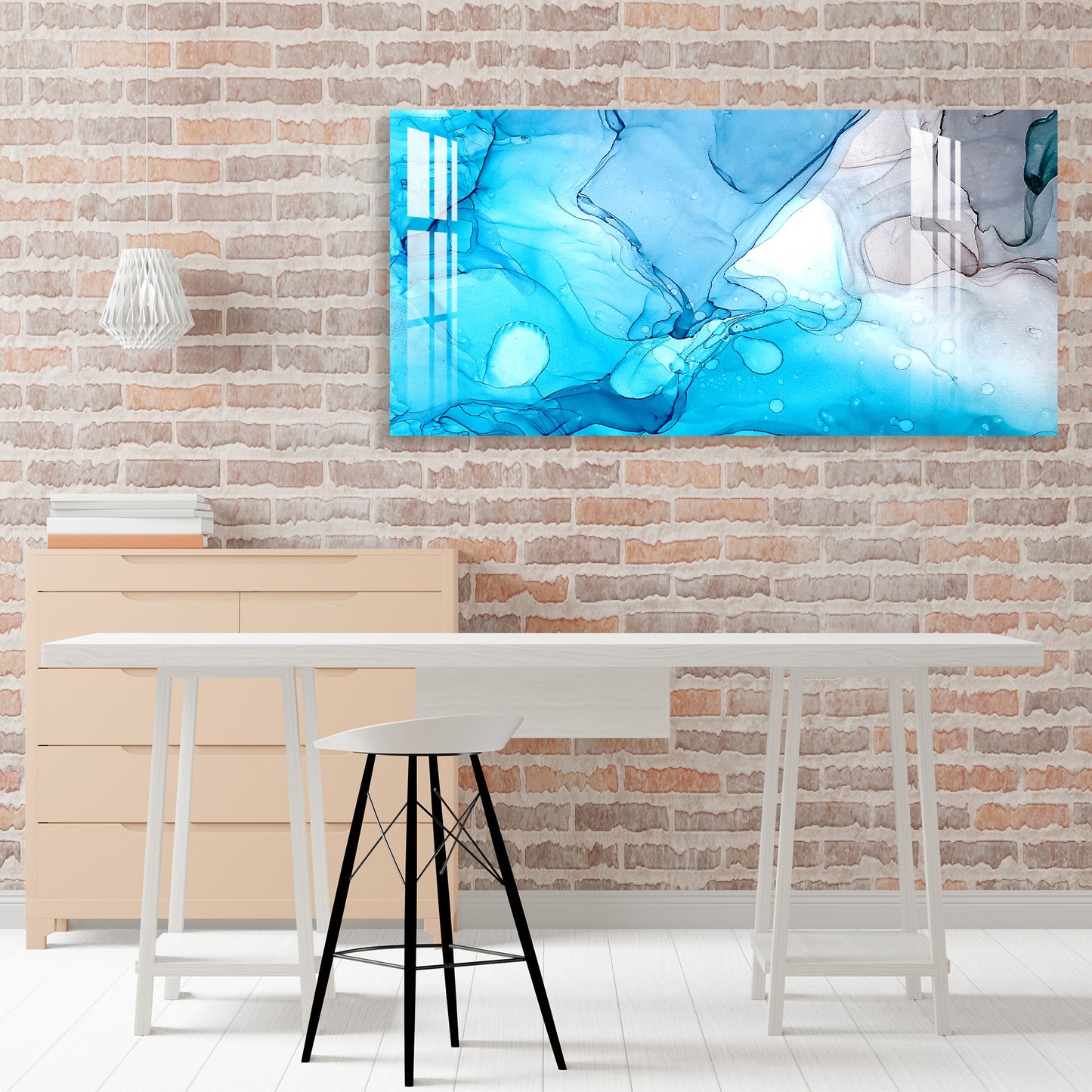 Water Splash Acrylic Wall Art