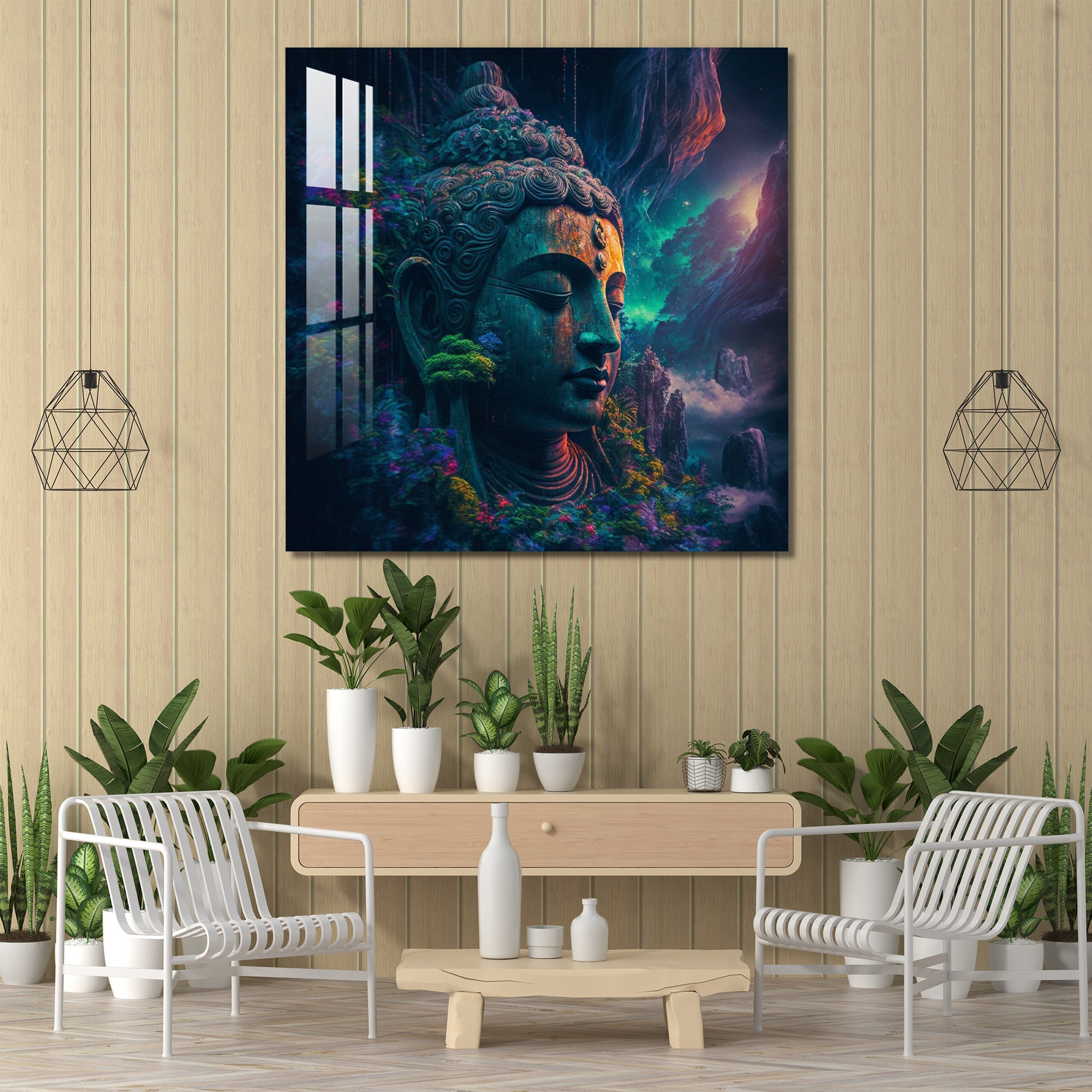 Lord Buddha Acrylic Wall Art