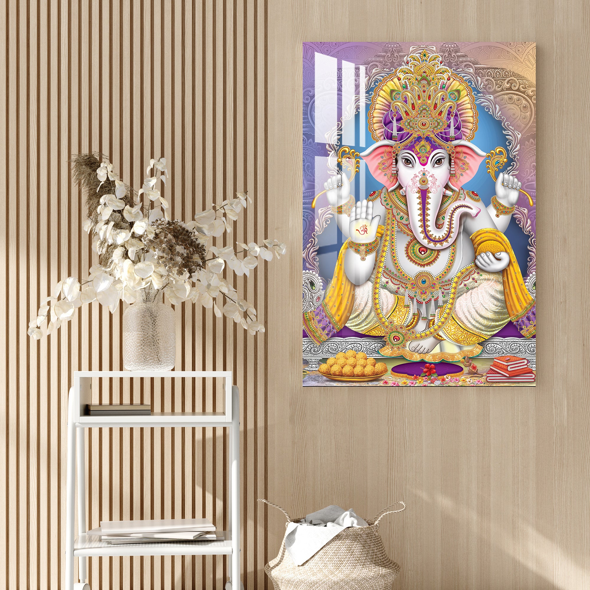 Mangalmurti Ganesh Acrylic Wall Art