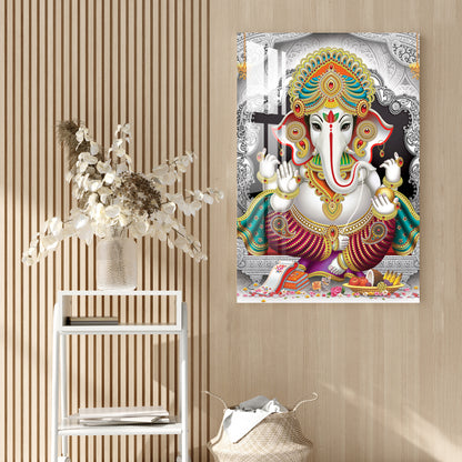 Ekdanta Ganesh Acrylic Wall Art