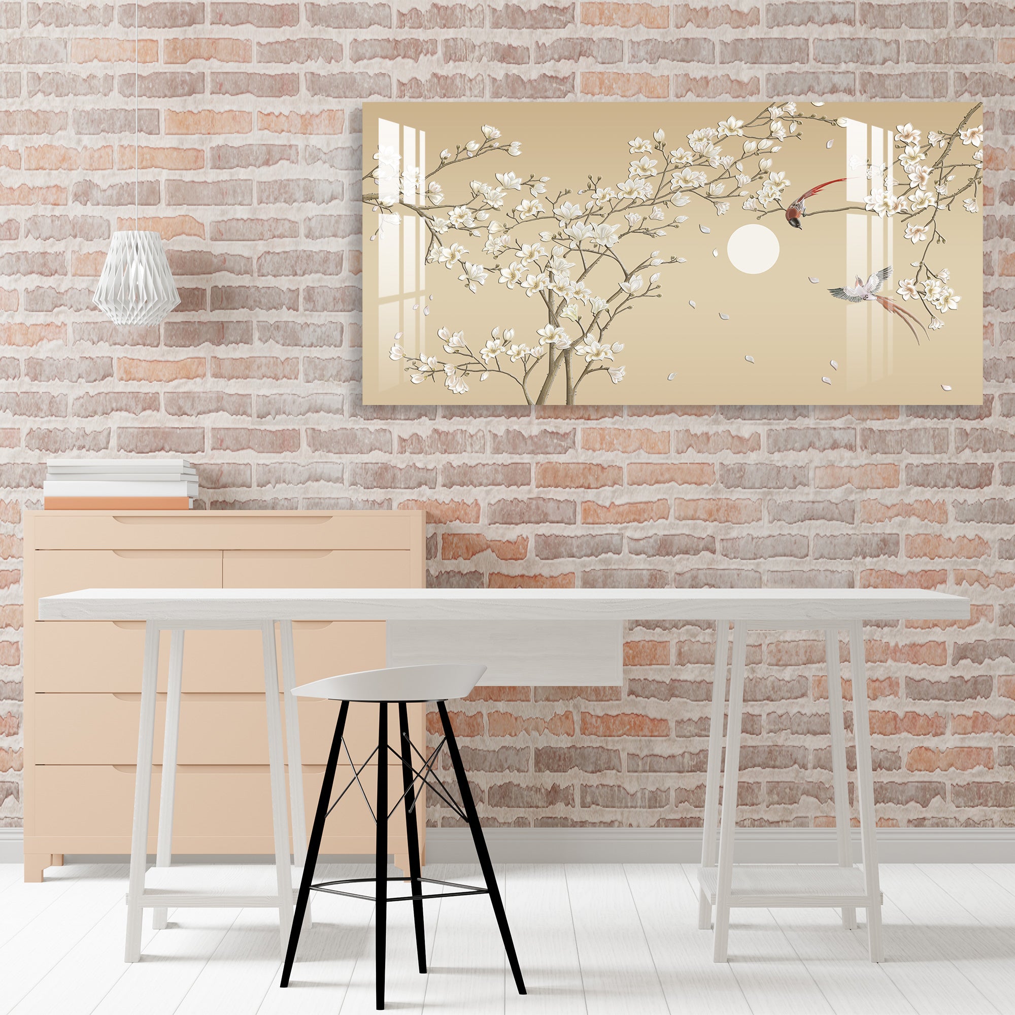 Happy Birds Acrylic Wall Art