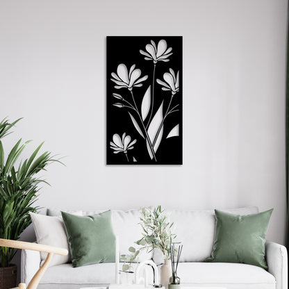 Flowers Metal Wall Art