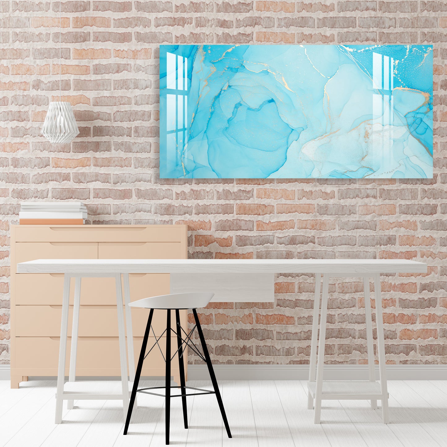 Blue Lagoon Acrylic Wall Art