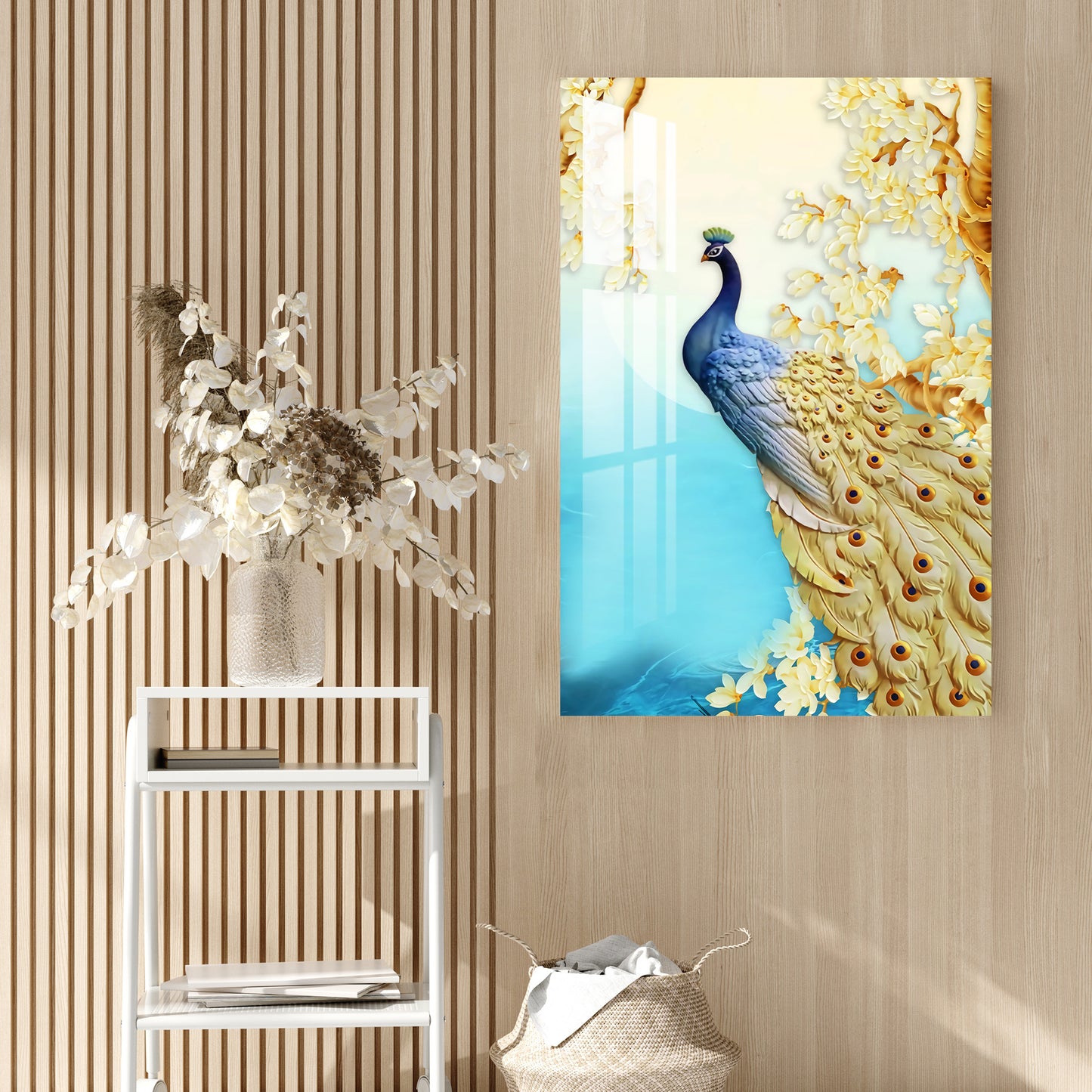 Unique Peacock Acrylic Wall Art