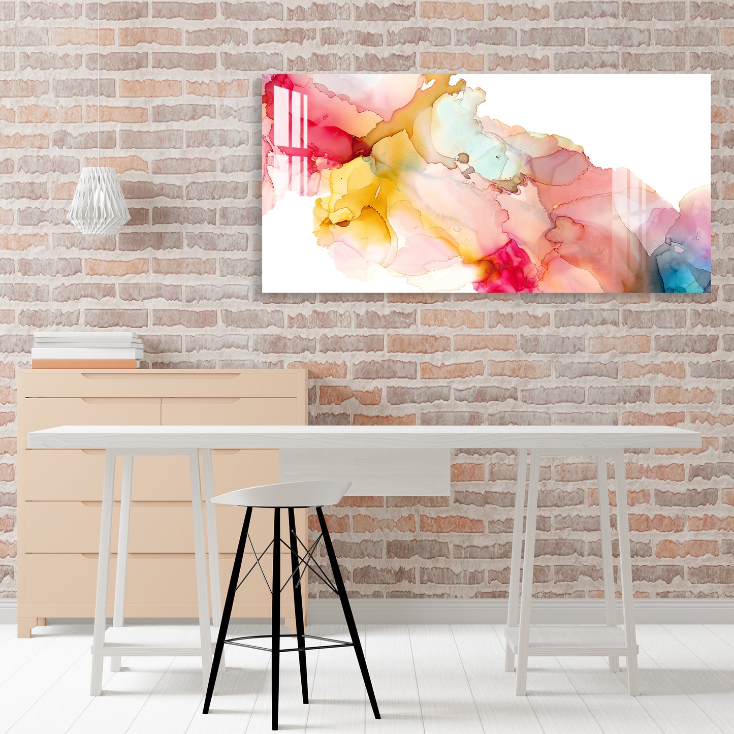 Colour Splash Acrylic Wall Art