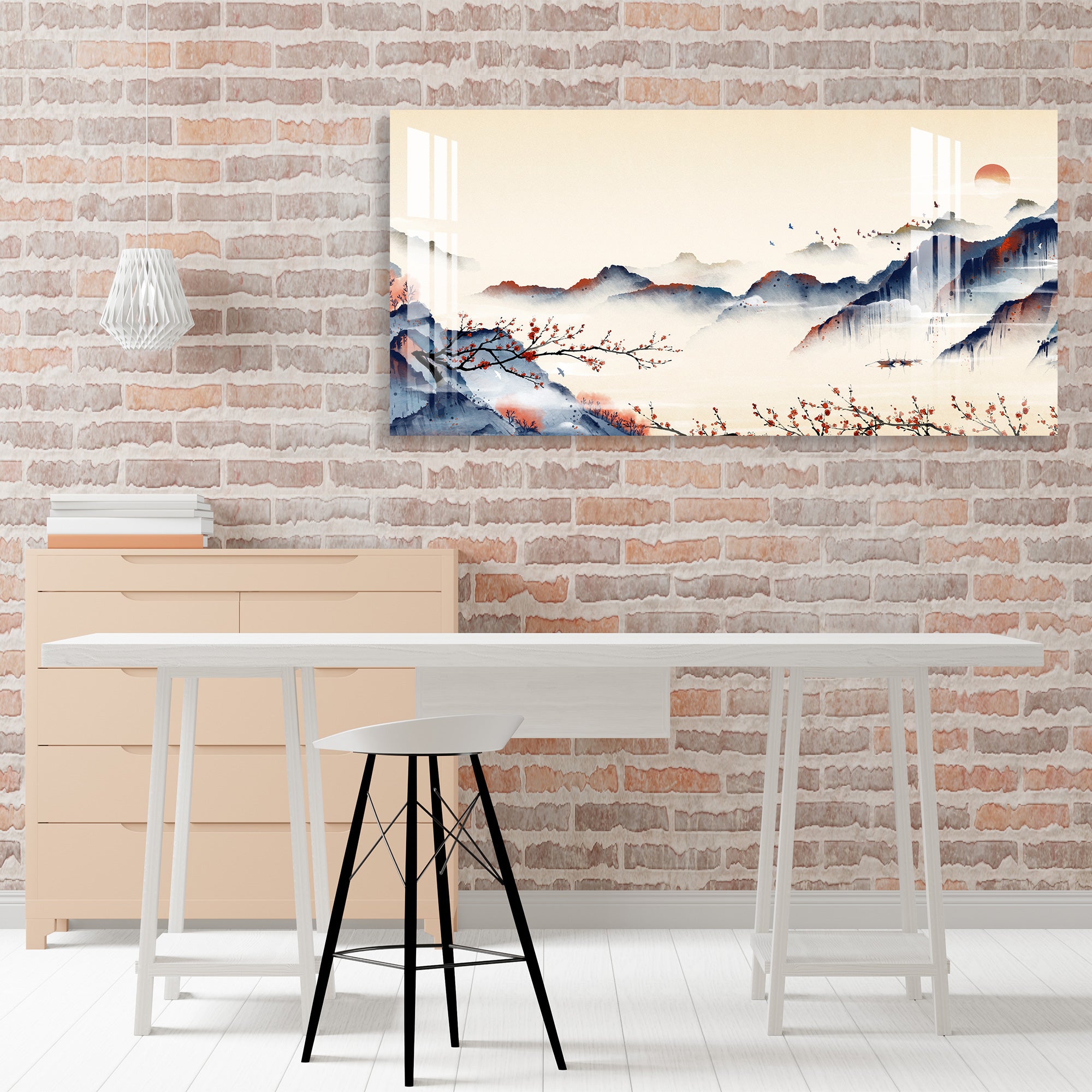 Himalayan Sunset Acrylic Wall Art