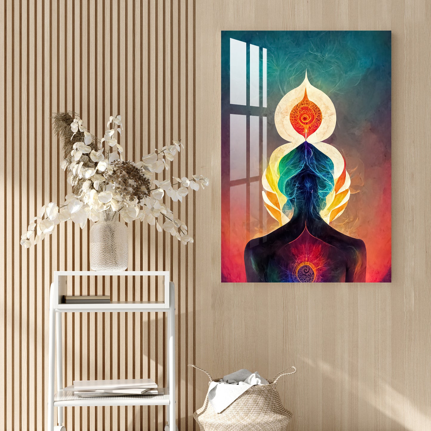 Peaceful Mind & Healthy Body Acrylic Wall Art