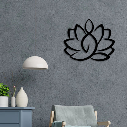 Yoga Pose Metal Wall Art