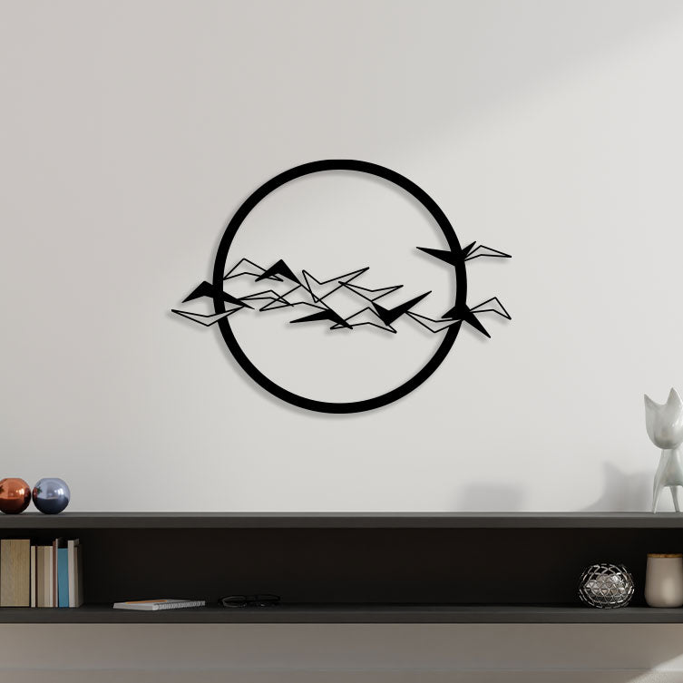 Flying Kite Metal Wall Art