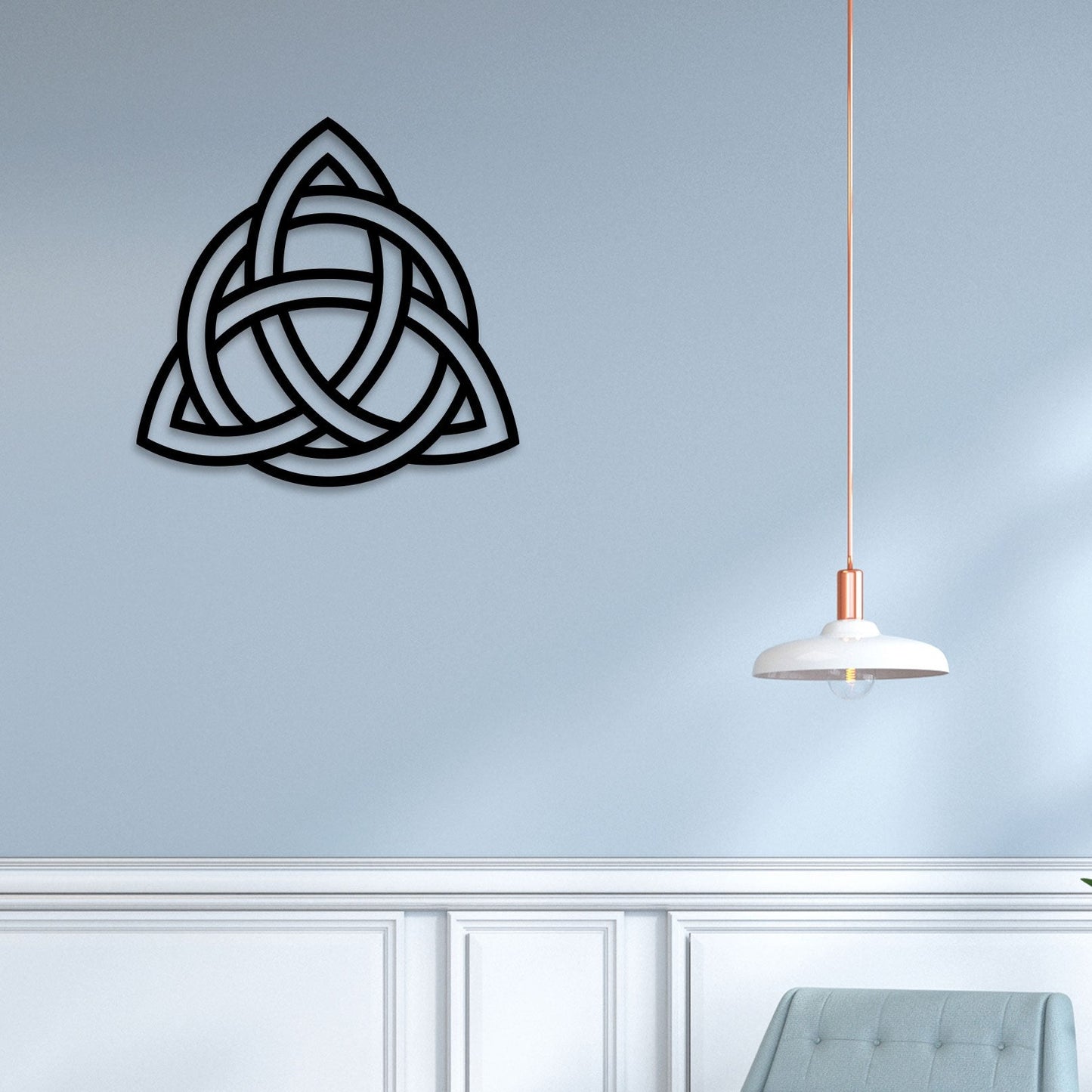 Celtic Knot Metal Wall Art