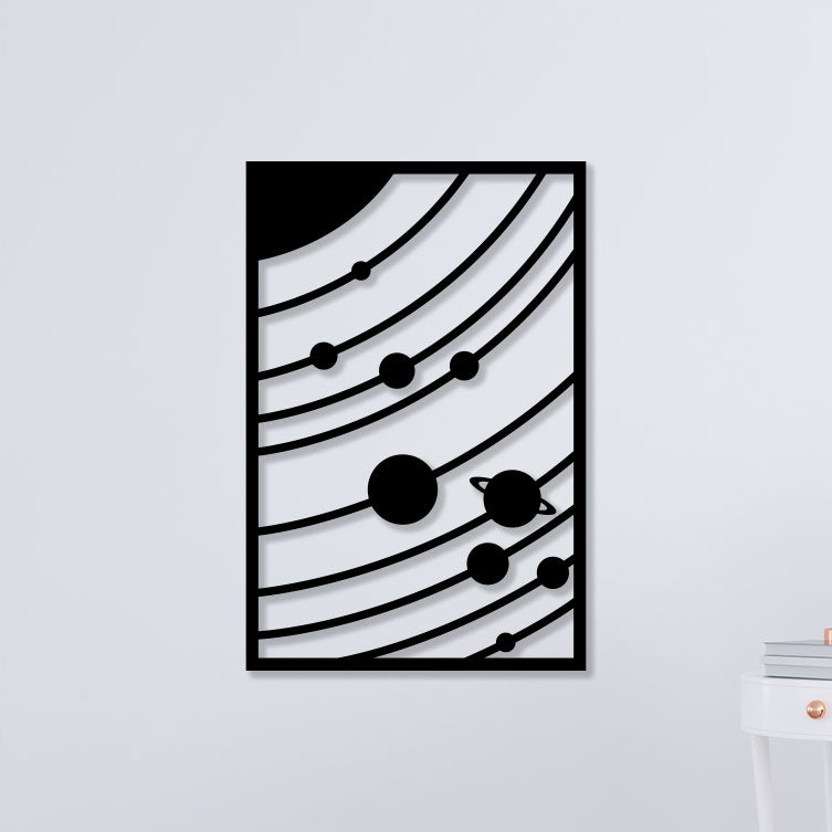 Space Look Metal Wall Art